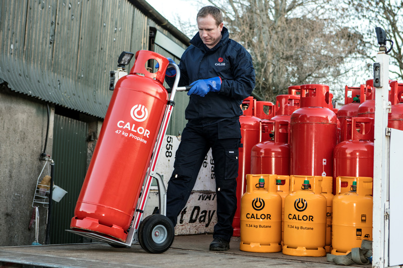 Calor cylinder gas delivery