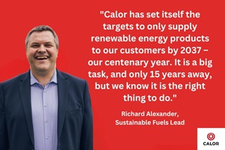 Meet Richard Alexander - Sustainable Fuels Lead for Calor Ireland