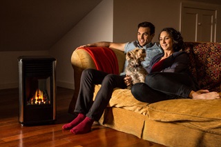 Butane for home heating