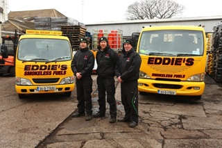 Eddie Cummins delivering gas for over 40 years