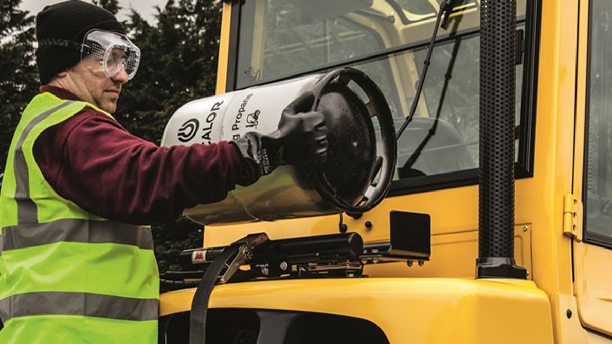 LPG forklifts Calor Gas